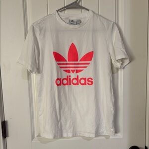 Adidas White T-Shirt